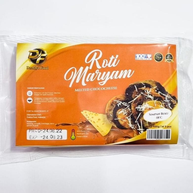 

DF Roti Maryam Cokelat Keju Isi 5 Nugi