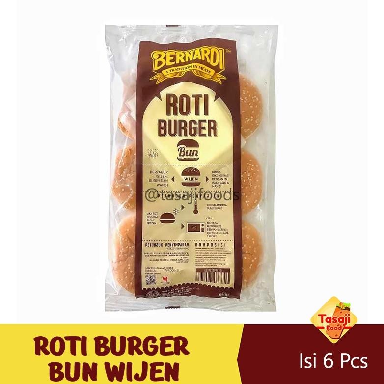 

Roti Burger Bun Wijen Nugi