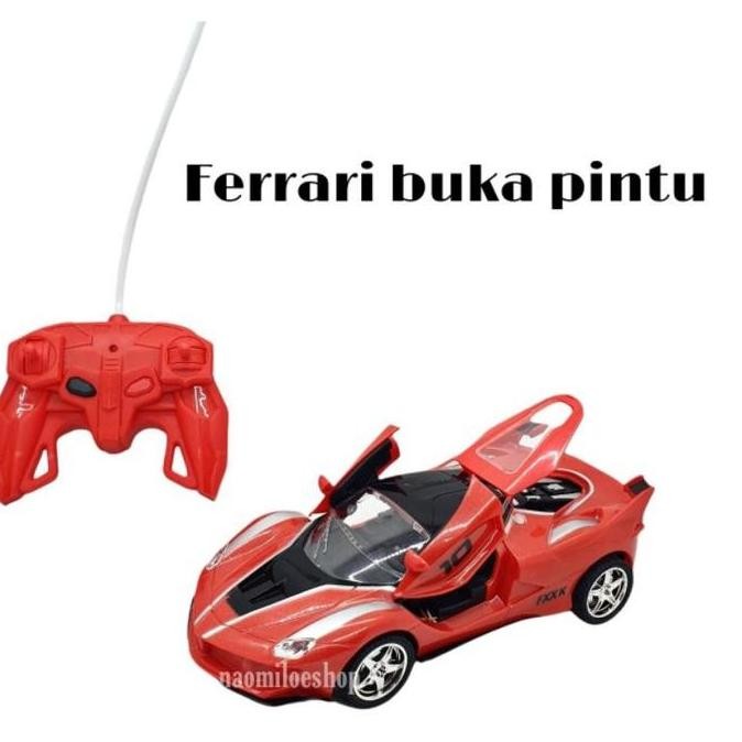 Mainan Mobil remote control mobil ferrari buka pintu RC ferrari