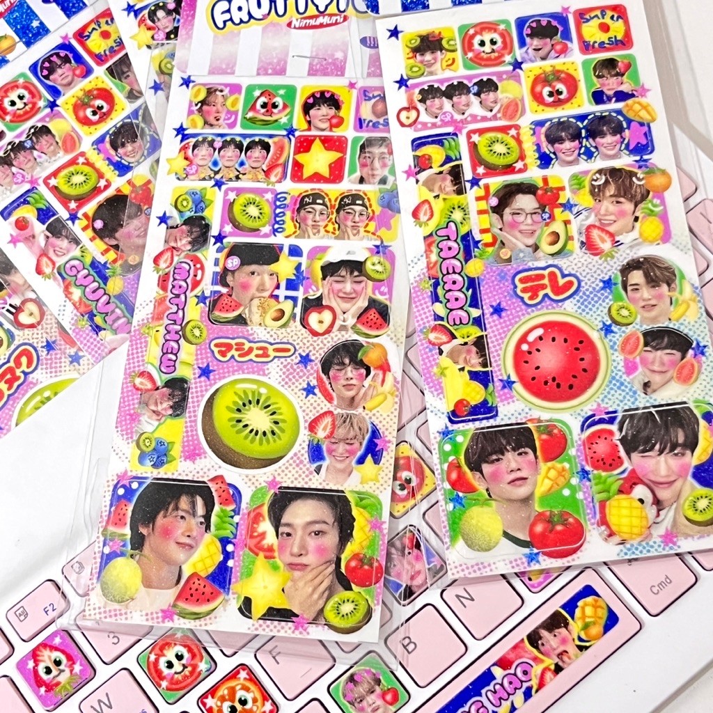 

ZEROBASEONE KEYBOARD STICKER | FRUTTYTUU STICKER ZB1| STICKER KEYBOARD ZEROBASEONE