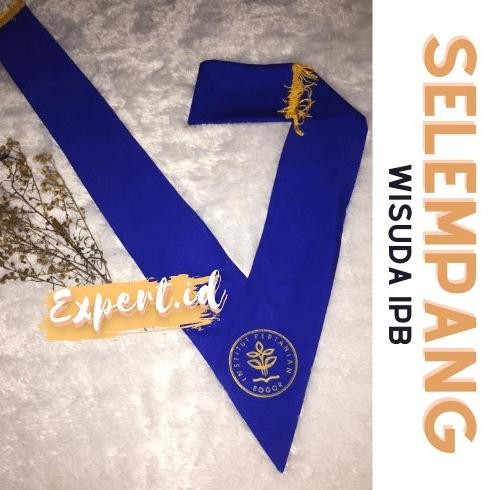 SELEMPANG TOGA IPB / TOGA IPB / PAKET SYAL IPB / SLEBER WISUDA / TOGA WISUDA IPB Nugi