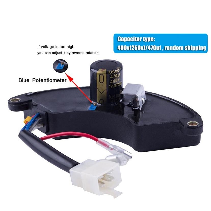 Produk Pilihan Premium Avr Kotak Genset 2000 - 3000 Watt | Avr Oval Bulan Sabit Genset Generator 500