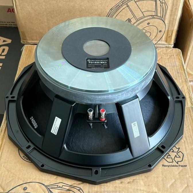 Speaker Precision Devices PD1850 MK 3 Grade A Double Spider