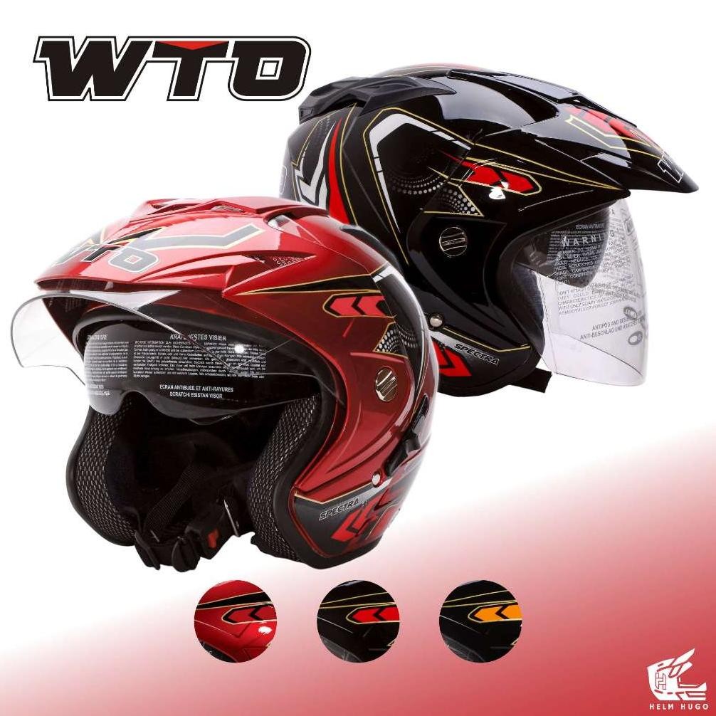 Terlaris Helm Dewasa Double Visor Sni Impressive Spectra