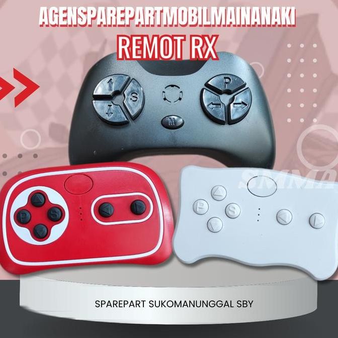 Set Receiver dan Remot Control RX60 (modul PCB) Mobil Mainan Aki