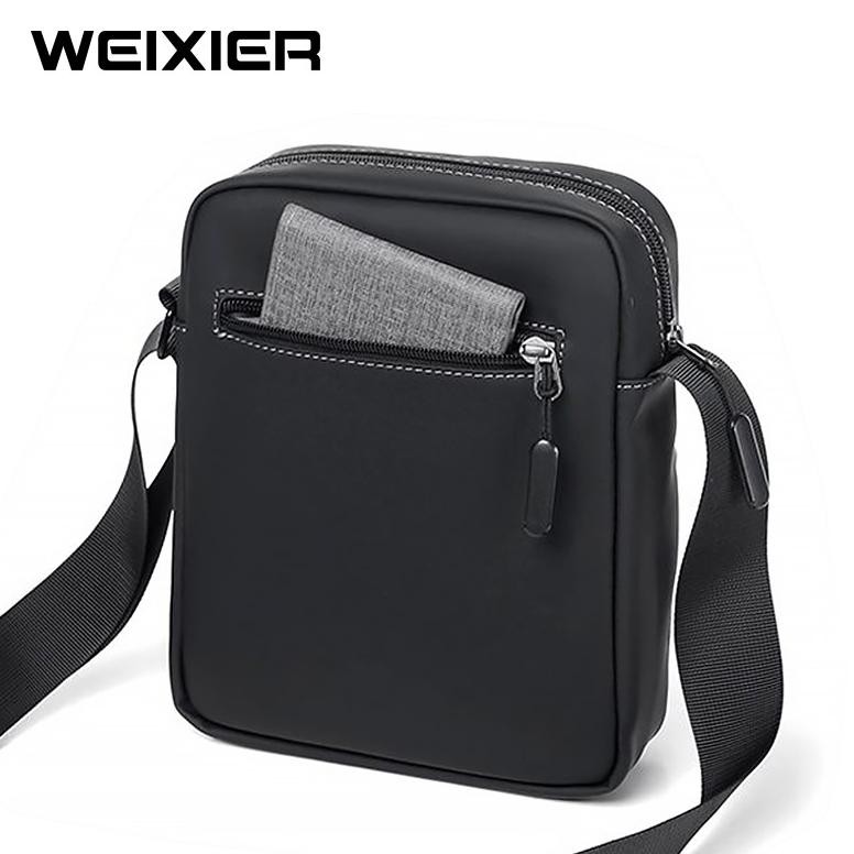 Baru WEIXIER D248 Tas Selempang Pria Sling Bag Anti Air WX-OS .,