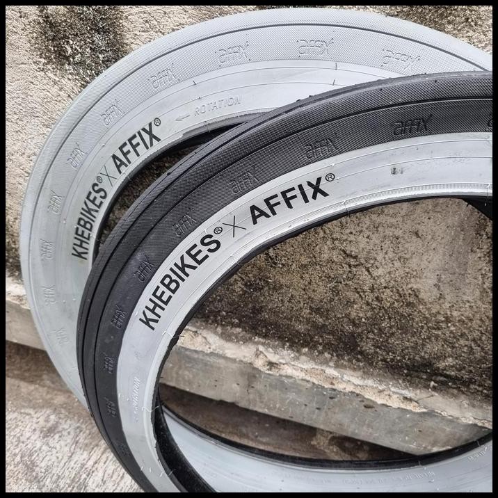 ban luar bmx khe affix bmx 20 x 2.40 hitam Abu