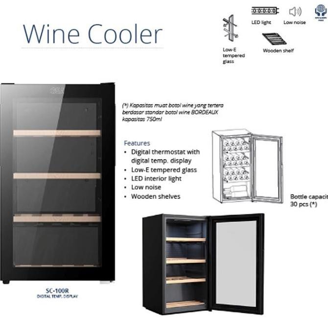 GEA SC-100Y wine cellar/wine cooler/lemari pendingin wine