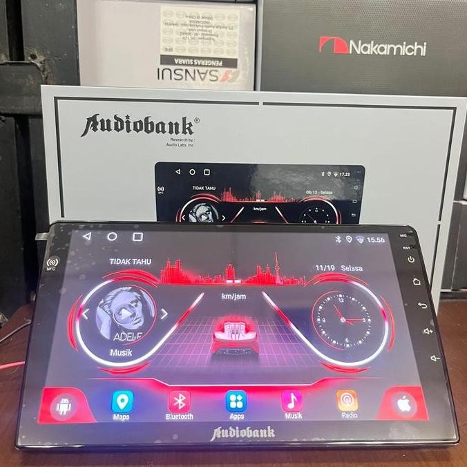 NEW Headunit 9 Inch Audiobank AB-TV6911 Ram 4/32GB Carplay NFC