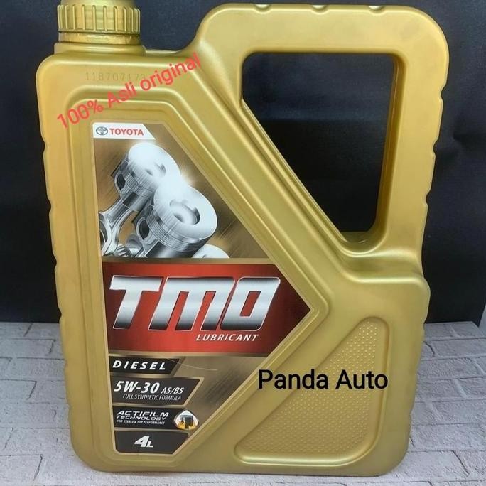 TERMURAH - OLI MESIN MOBIL DIESEL TMO TOYOTA 5W 30 TERBARU 2016++ GLN, 4 LTR ASLI