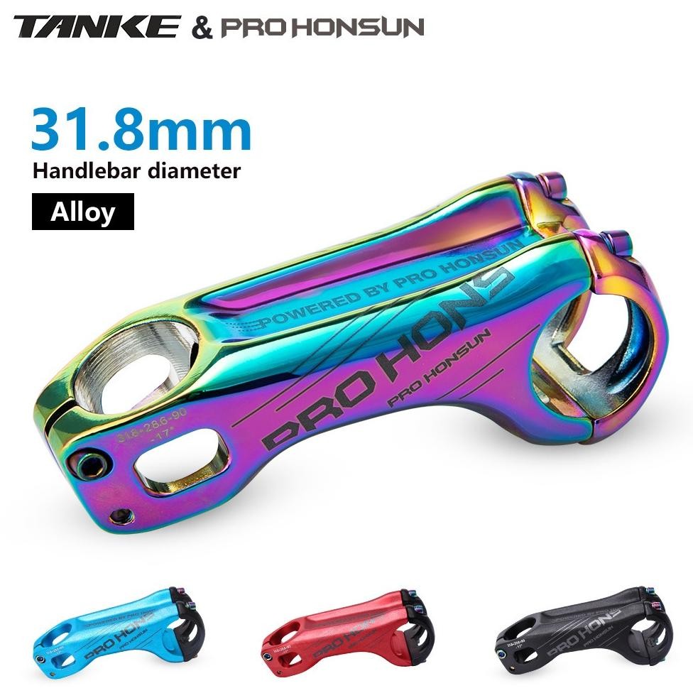 STEM HONSUN PRO 90 mm 17 DEGREE 31.8 Alloy MTB XC AM road bike rb balap 90mm oversize