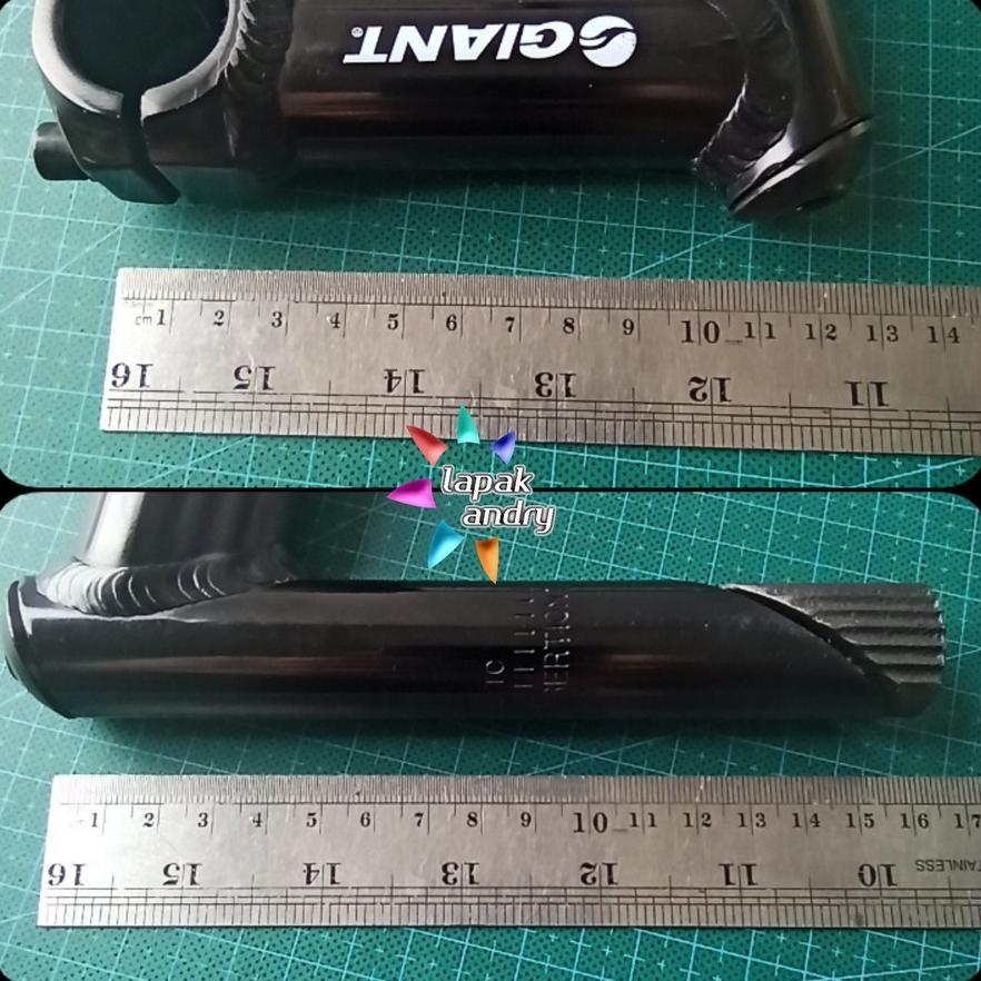 GIANT Stem Sepeda Bango 25.4mm 25,4mm Stang Alloy NOS Vintage Original