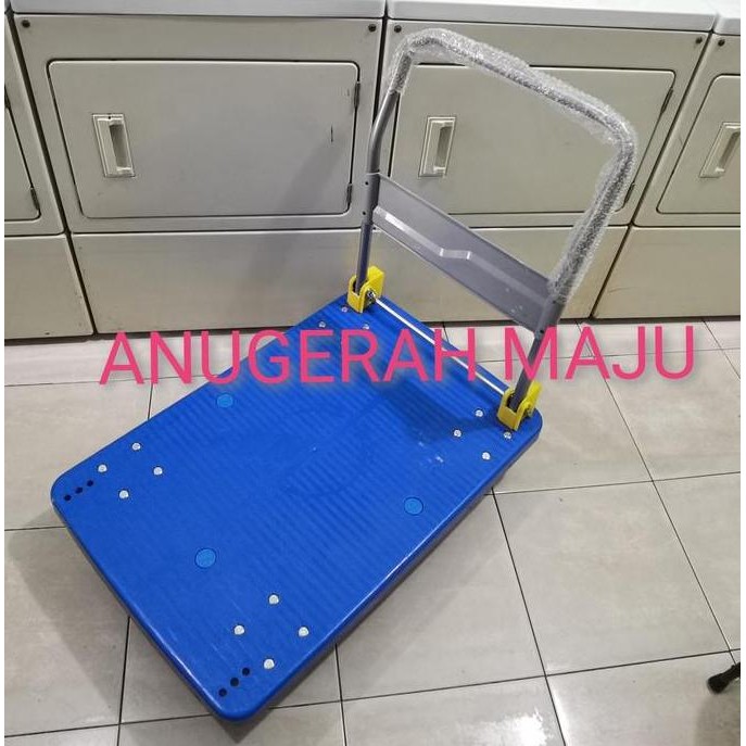 Handtruck Fiber Denko 300 Kg/Troli/Trolley/Dorongan Lipat Barang