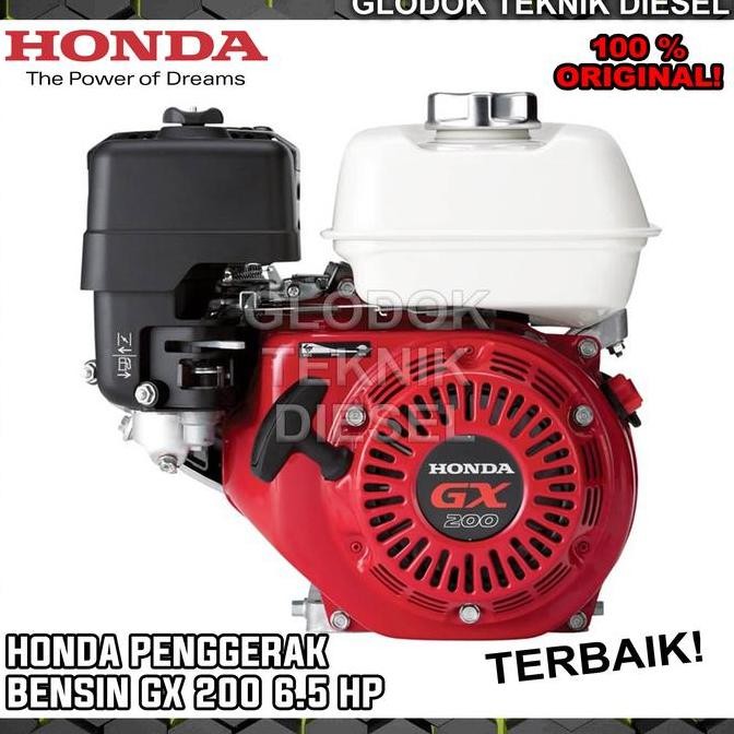 HONDA Mesin Penggerak 6.5 HP GX 200 Bensin Serbaguna GX200 ORIGINAL