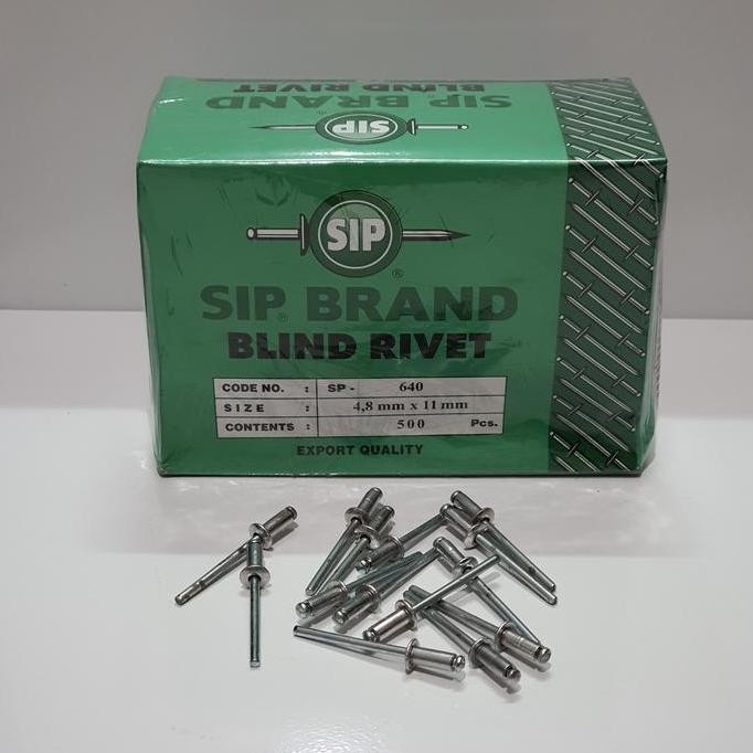 Paku Rivet Ripet Rifet SIP 640 / Paku Rivet Ripet 5 mm x 11 mm
