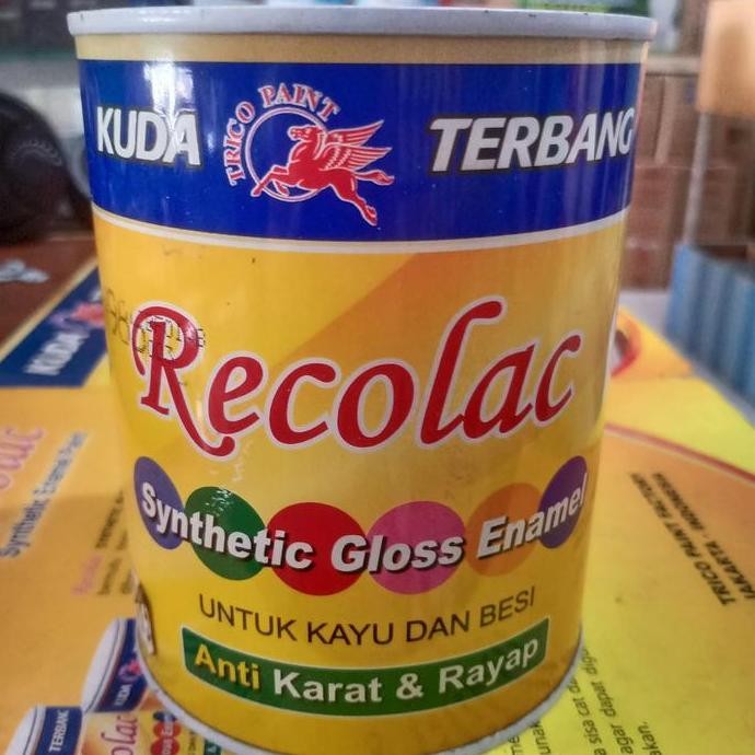 cat recolac kuda terbang 1 kg aneka warna