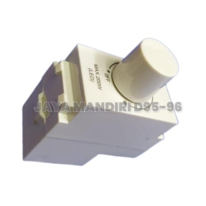 SAKLAR DIMMER LED 220V 220VOLT DIMMER LAMPU PEREDUP