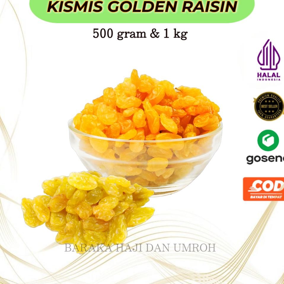 

Kismis Anggur Golden Raisin Kismis Asam Manis Raisin Star Untuk Oleh Oleh Haji Dan Umroh