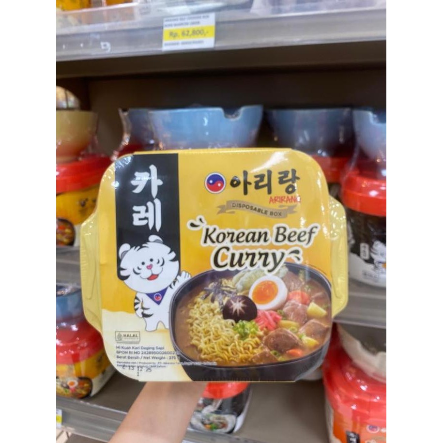 

Sale! Mie Instant Korea Arirang Disposable All Variant - Korean Noodle Siap Masak