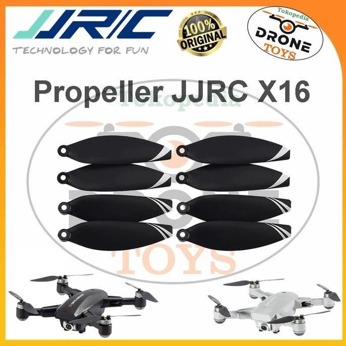 Siap Kirim Propeller JJRC X16 Low Noise Baling Drone Original Sparepart
