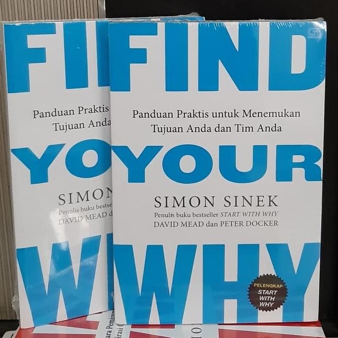 Sale Paket Buku Simon Sinek: Find Your Why & Start With Why - Original Motivasi Kerja