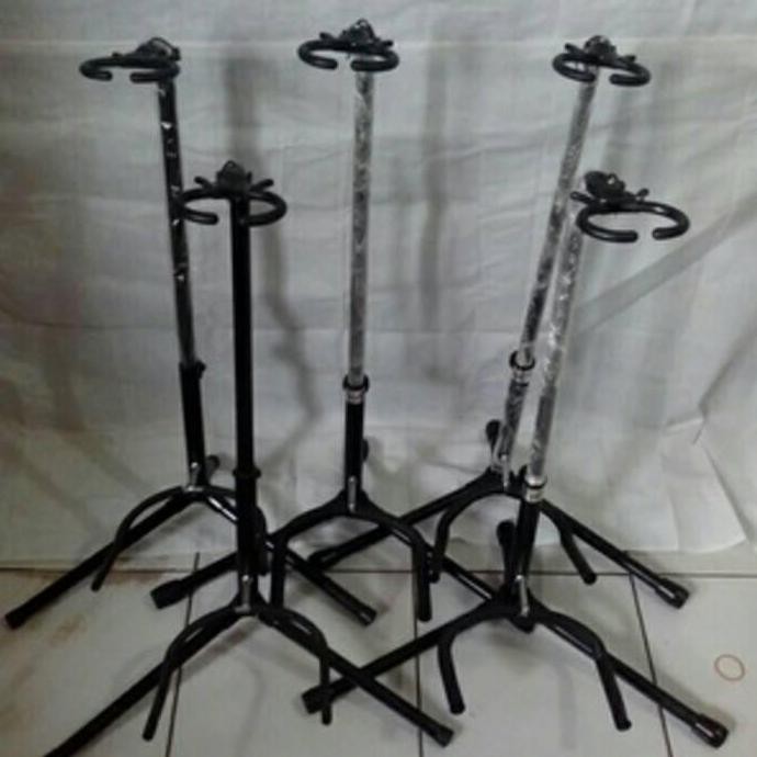 Original Stand Gitar Lipat Single Import Untuk Gitar Akustik Elektrik & Bass