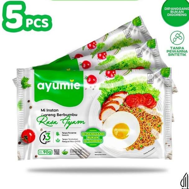 

Ayumie Mie Goreng Sehat Rasa Ayam Isi 5 Pa Aman Dengan Kemasan Kardus N Noodles Food