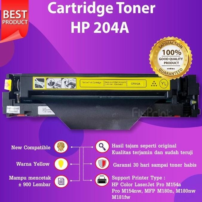 Toner Compatible Cartridge 204a CF510A CF511A CF512A CF513A