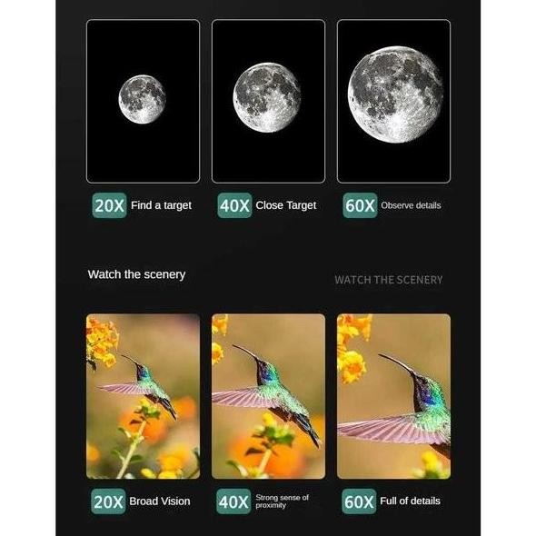 SPOTTING SCOPE 20-60X60 MONOCULAR MONOKULAR SCOPE