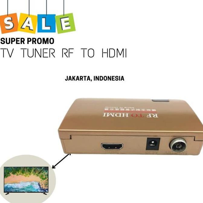 Stk Converter Rf To Hdmi Tv Tuner Full Hd