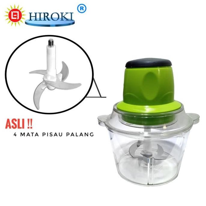 diskon hiroki blender penggiling daging elektrik 2 liter jumbo heavy duty