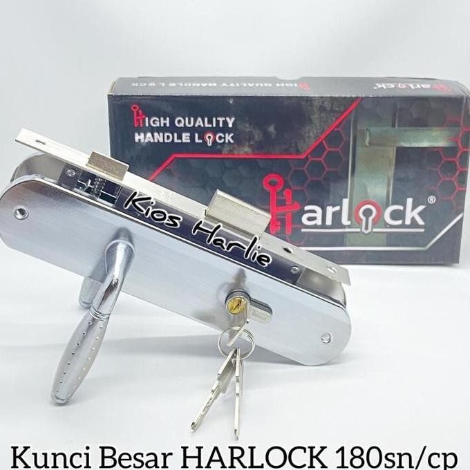 Handel Pintu Besar, Handle Kunci Pintu Rumah 1 Set, Handle Pintu, Kunci Pintu Rumah