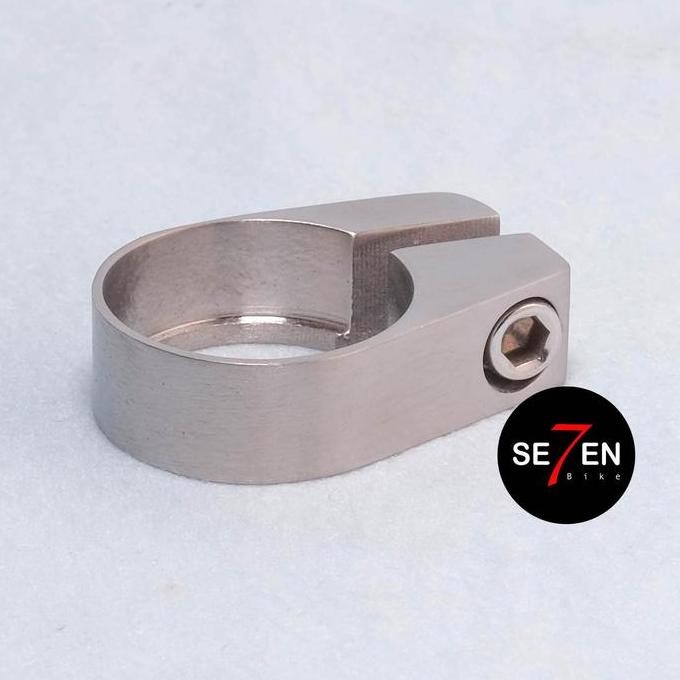 ready Titanium Seatpost Clamp 31,8mm dan 34,9mm