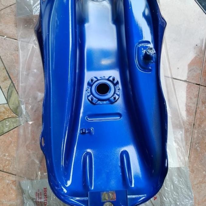 ready  Tangki Bensin Honda Tiger Lama Tiger 2000 Biru TNS Original AHM New Old Stock
