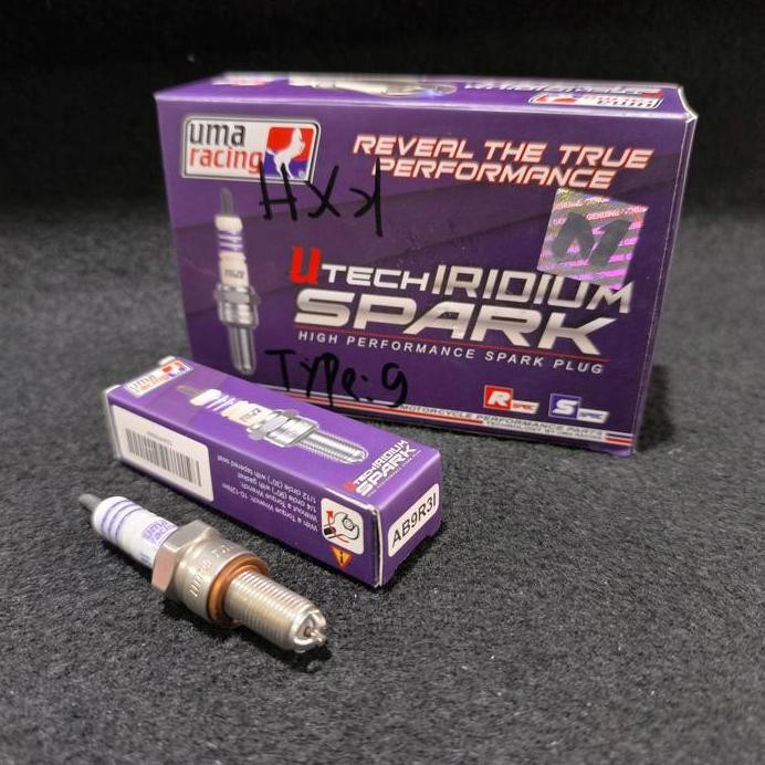 BUSI IRIDIUM UMA RACING KAKI 3 BUAT MOTOR DRAT PANJANG NMAX / VARIO