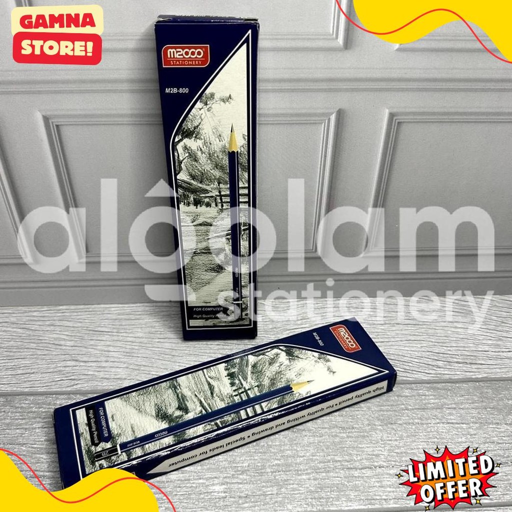 

Selusin ( 12 Pcs ) Pensil 2B Raut Murah M2000 / Montana / Station 1 Terlaris! Produk Ini Banyak Dicari