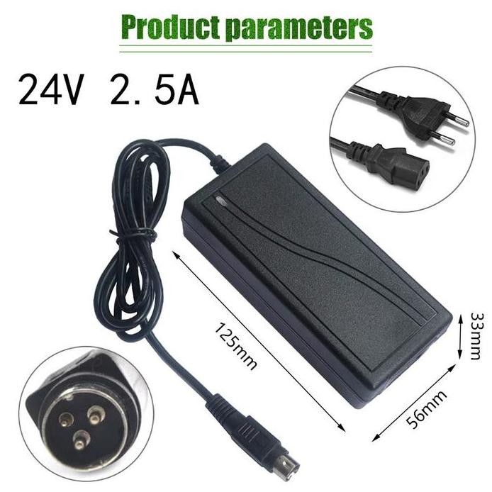 Adaptor Printer Thermal 24v 2.5a 3pin 60w AC Adapter Printer for Epson murah