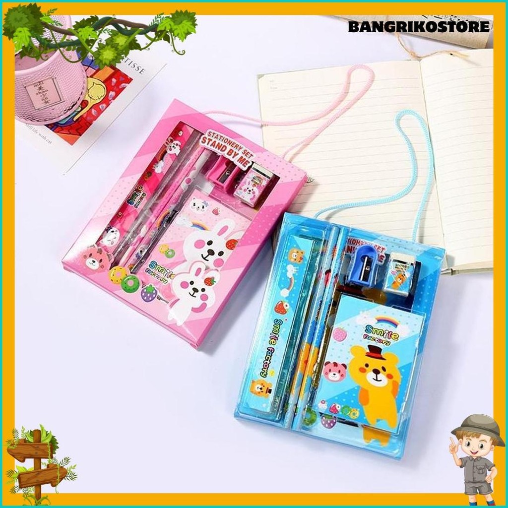 

Ho Alat Tulis Set 6In1 Stationery Set Lucu Karakter Set Perlengkapan Alat Tulis Sekolah Anak-Anak Tk Murah Terlengkap Dan Termurah