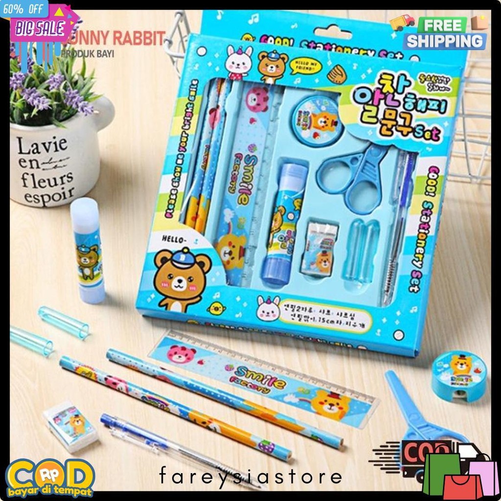 

Pensil Set Lengkap Alat Tulis Anak/10 Buah Set Alat Tulis/Alat Tulis Anak Sekolah/Pencil Set/Pensil Set Lengkap Alat Tulis Anak (B281) Diskon Setengah Harga