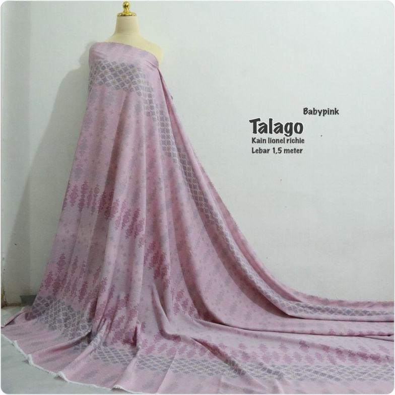 DF239>> Kain bahan lionel richie / kain meteran / kain talago