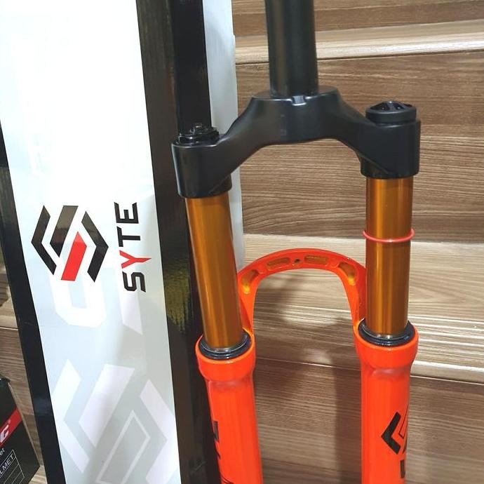 ready Fork Air Suspension SYTE ST-C203 Lock Untuk MTB 27.5 Inch T 120 mm