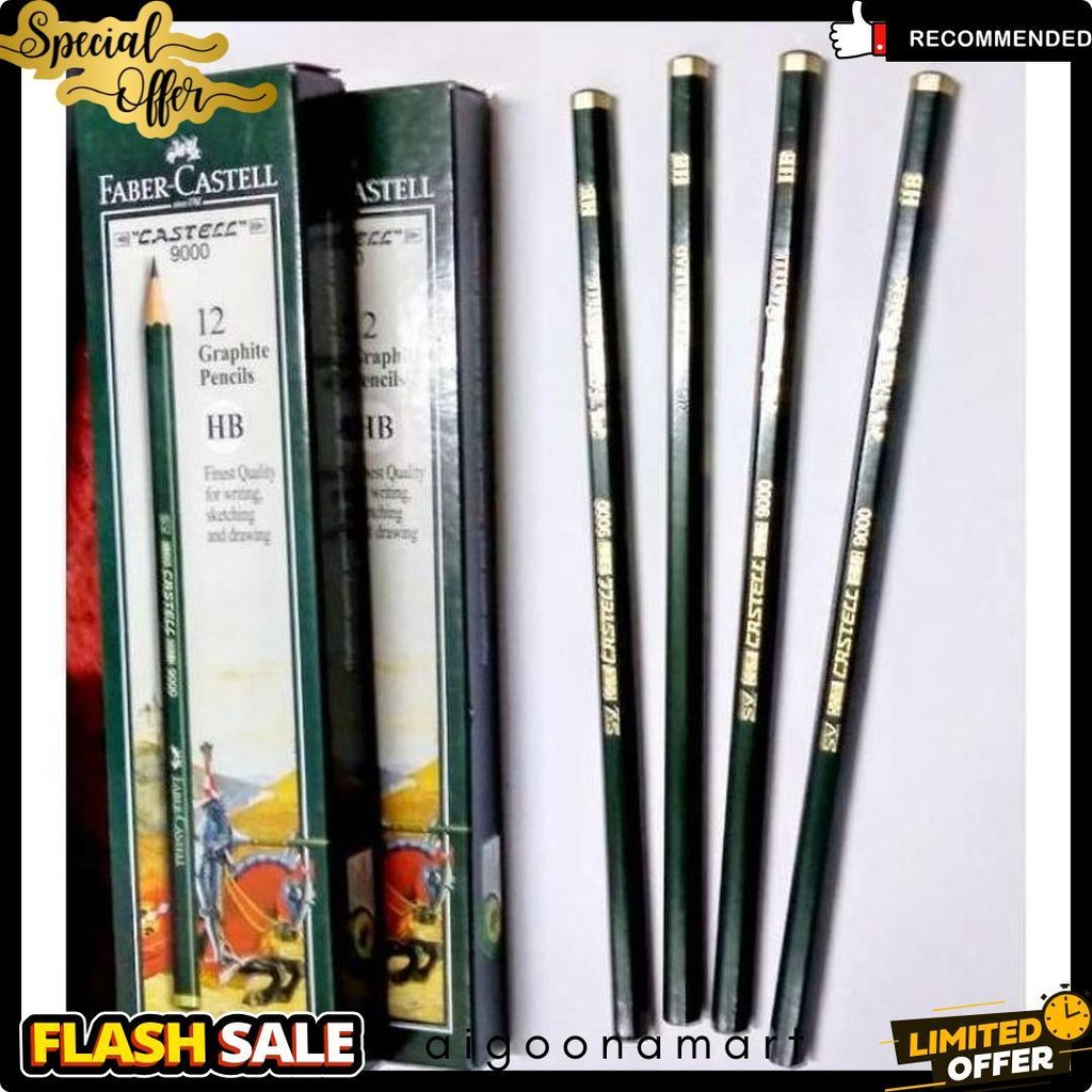 

Pensil Faber Castell 2B Terbaik @12 Pcs Terlengkap Dan Termurah