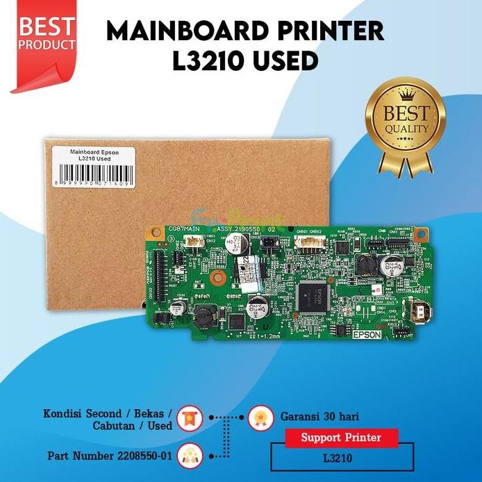 Mainboard Epson L3210 Motherboard Epson L 3210 Board L-3210 Cabutan murah