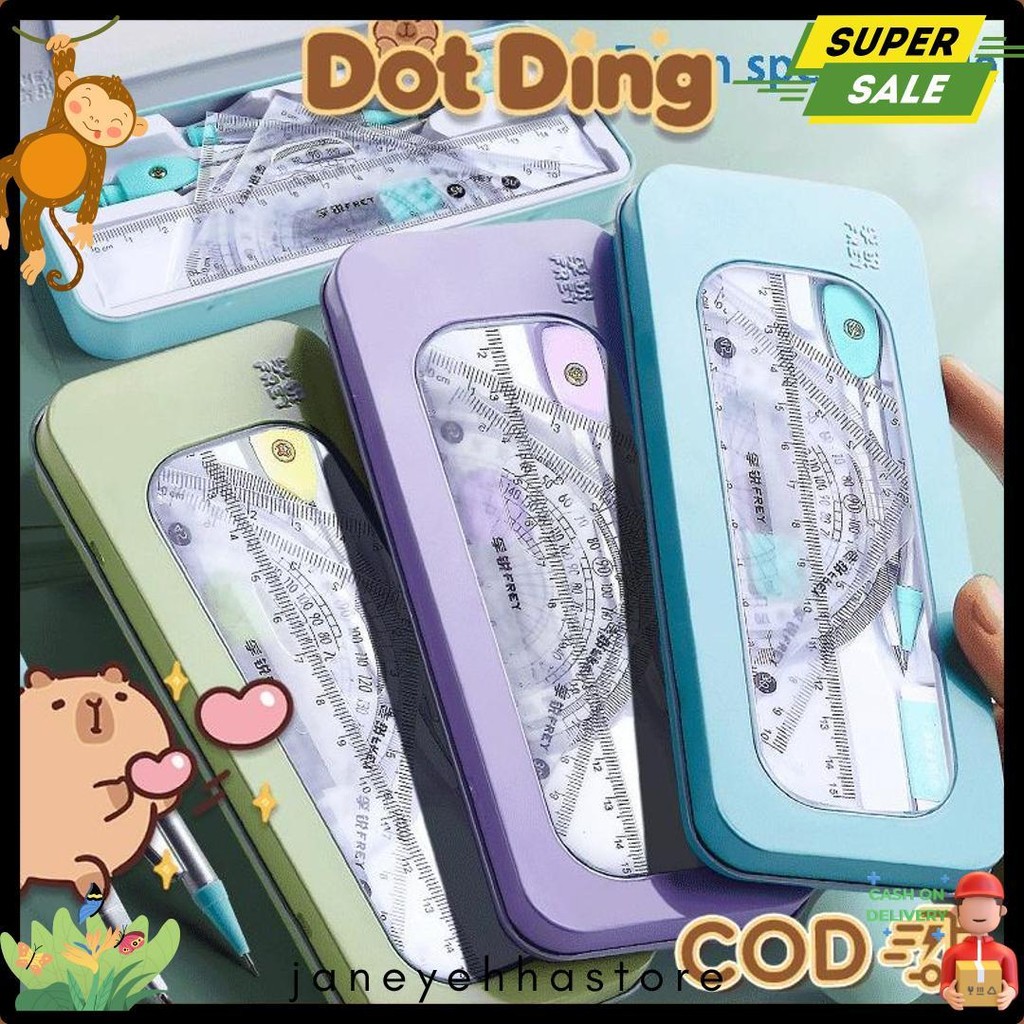 

[Dotding] 7Pcs Set Penggaris Ujian & Kantor - Set Alat Ukur Lengkap Untuk Sekolah/Kantor Ujian Penguasa Khusus Kantor Sekolah Alat Tulis H261 Flash Sale! Diskon Hingga 70%