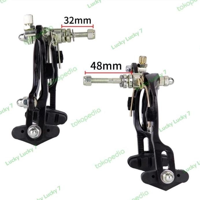 ready Rem U brake Sepeda BMX Kaliper U brake Ztto Seli MTB Minion U Brake Lengan Panjang Sepeda