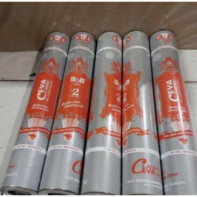 Shuttlecock Kok Eva Jaya Silver Orange Original