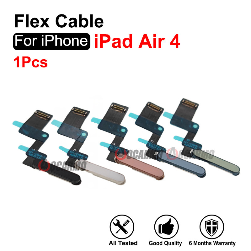 

Tombol Daya Kabel Flex Sidik Jari Untuk iPhone iPad Generasi ke-4 Air4 10.9 inci A2316 A2324 A2325 A