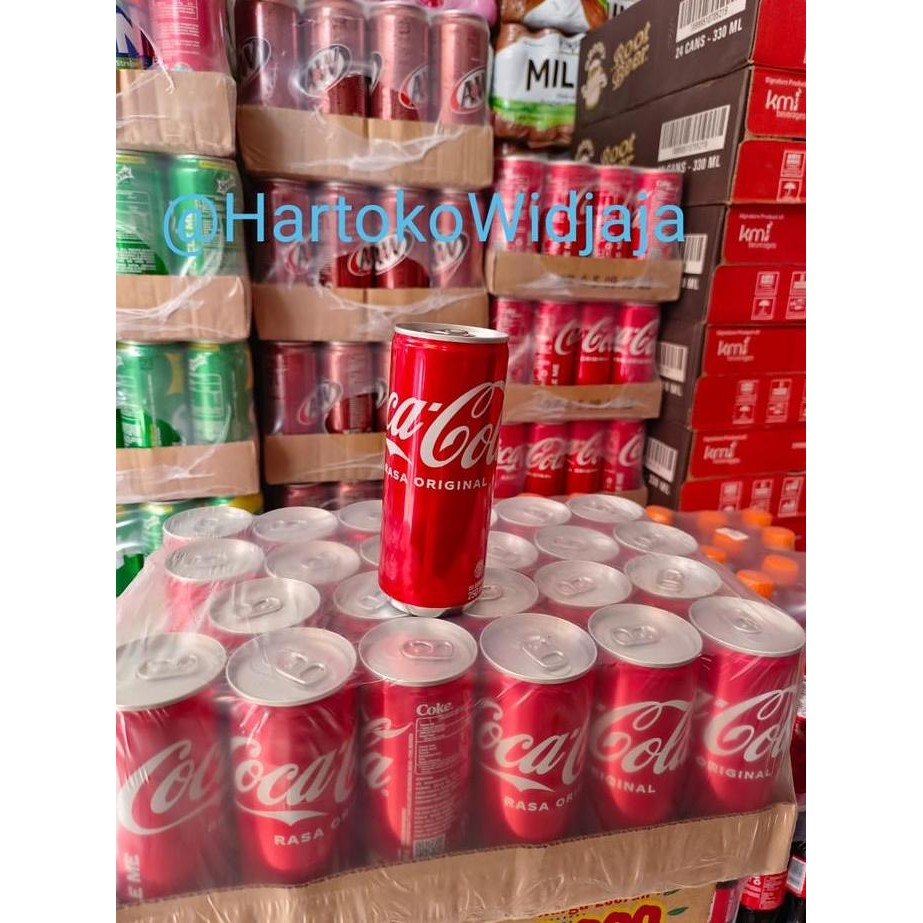 

Coca Cola Kaleng Slim Original 250ml Karton 24 Kaleng Termurah