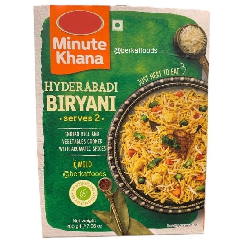 

*#*#*#] Hyderabadi Biryani Yumkeenz Haldiram Ready To Eat / Haldirams Nasi India Siap Saji