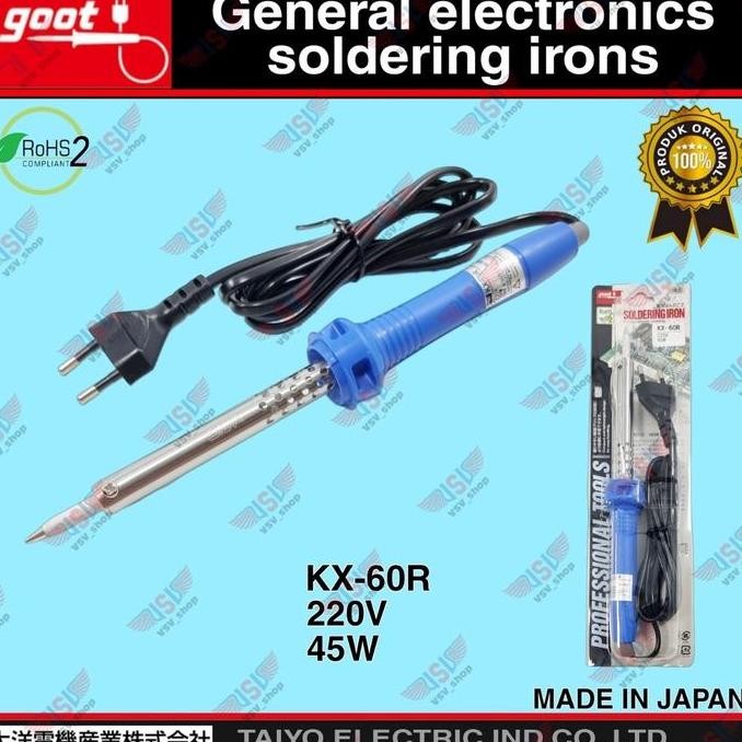 GOOT SOLDER KX-60R / SOLDER GOOT 60 WATT / SOLDER GOOT 60W ORIGINAL DAN TERPERCAYA
